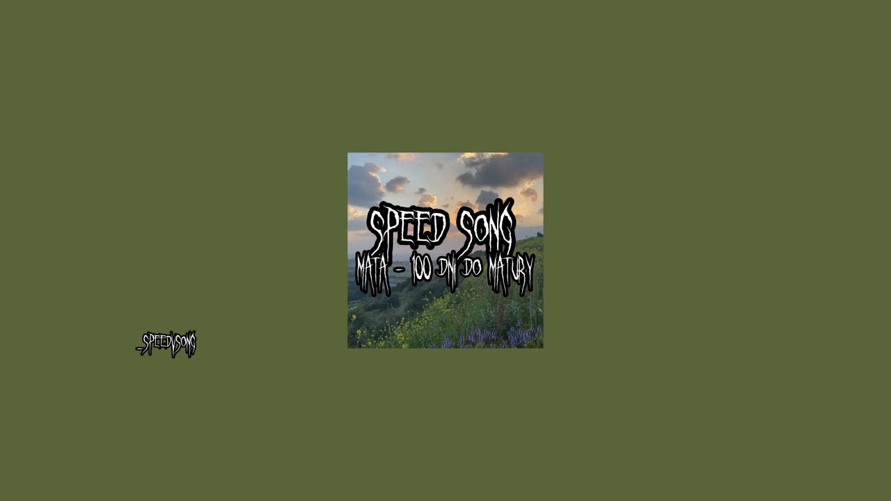 SPEED SONG Mata - 100 dni do matury