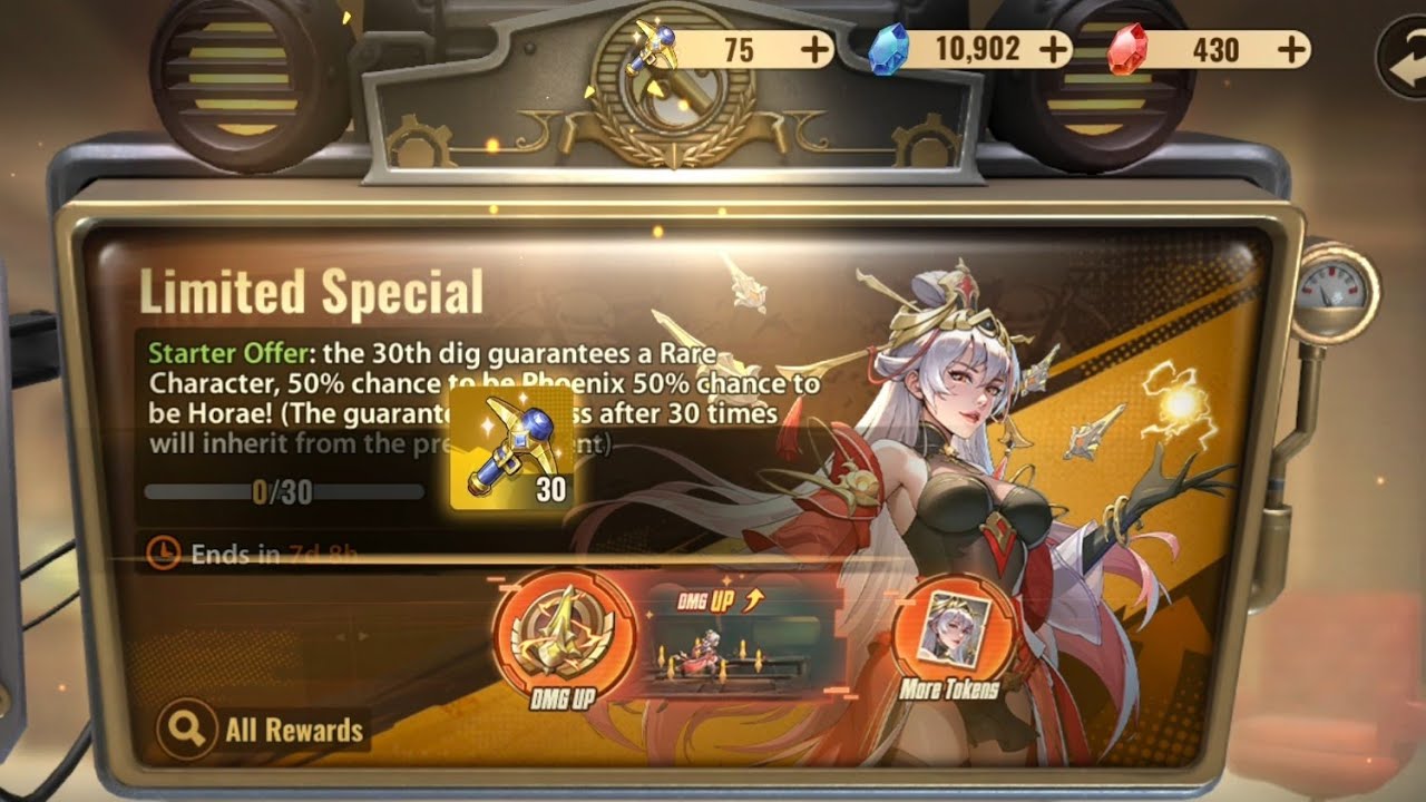 METAL SLUG AWAKENING!!! CHARACTER DIG PHOENIX!!!!