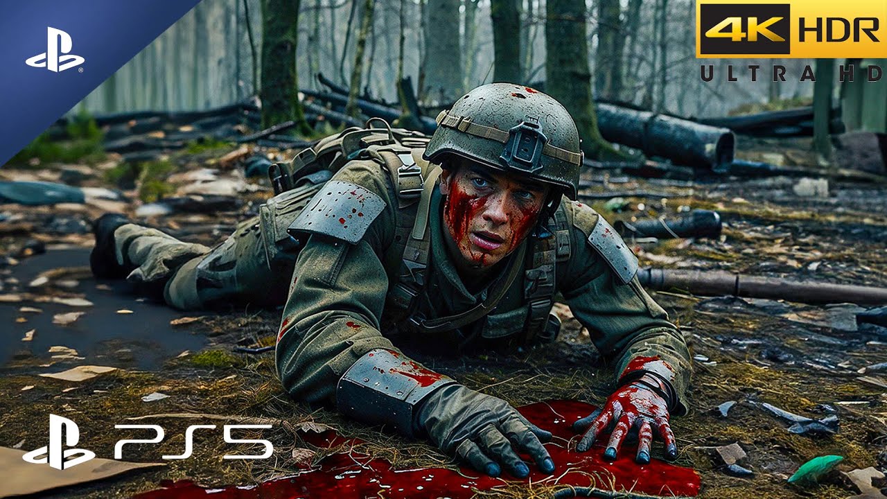 World War II - Realistic ULTRA Graphics Gameplay [4K 60FPS] Battlefield