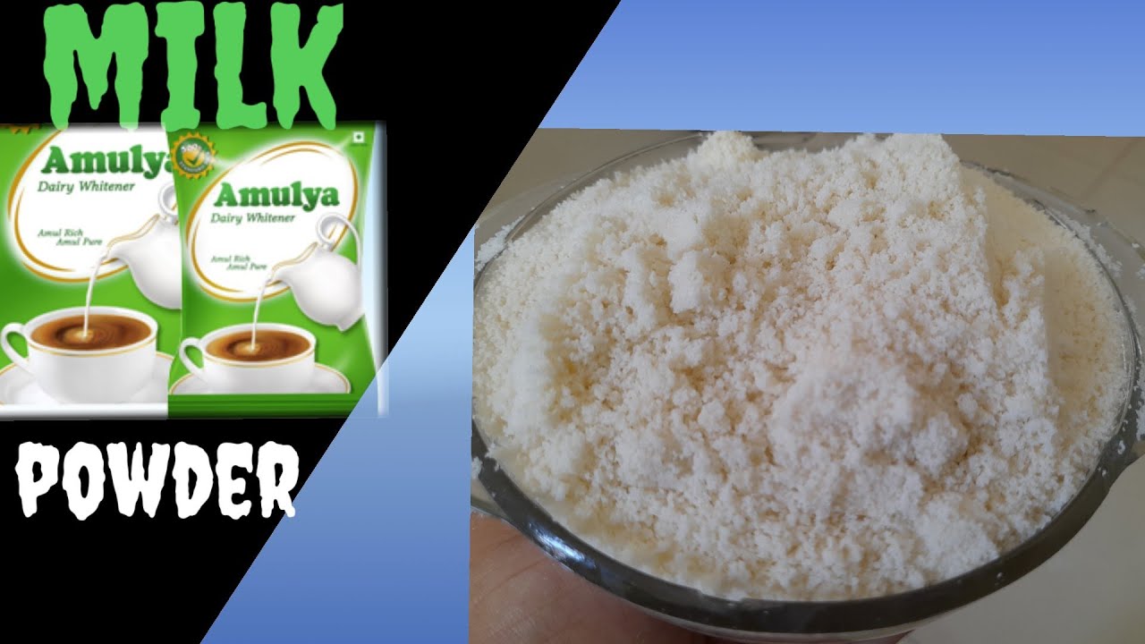 Home made milk powder...pure milk powder 😋