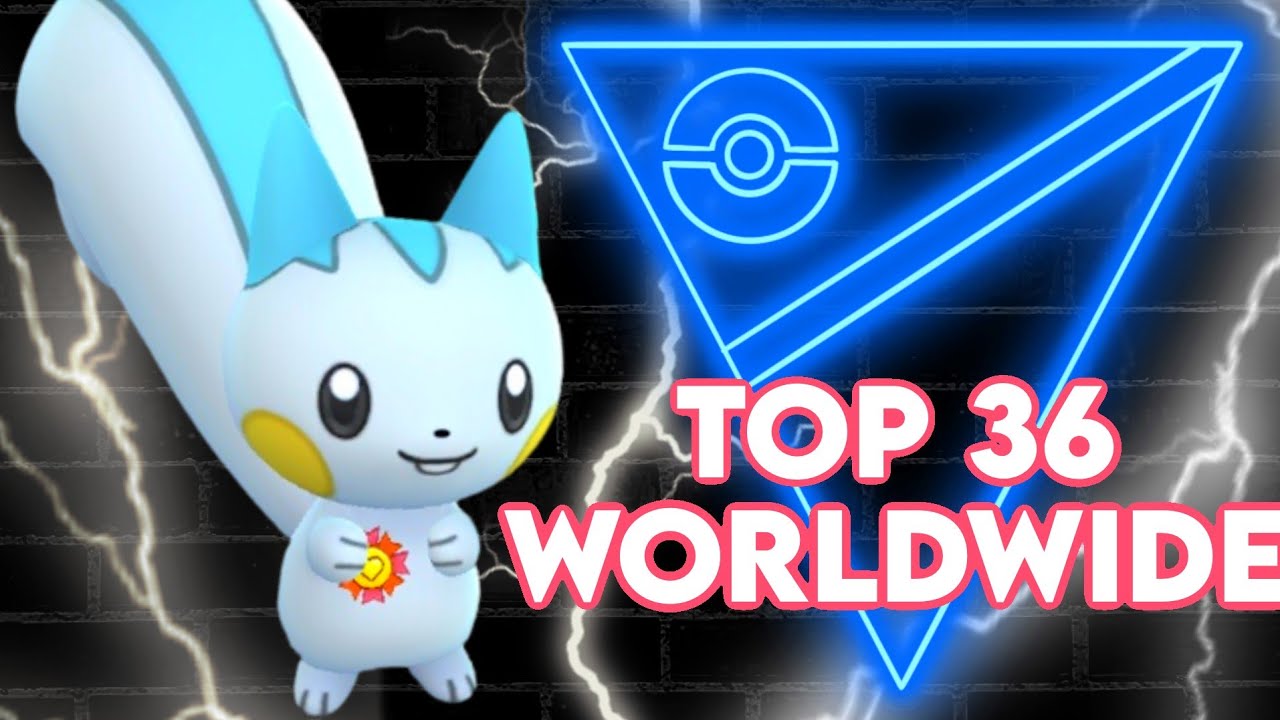 This Battler Climbed to *RANK 36 IN THE WORLD* with PACHIRISU in the Great League! | Pokémon GO PvP