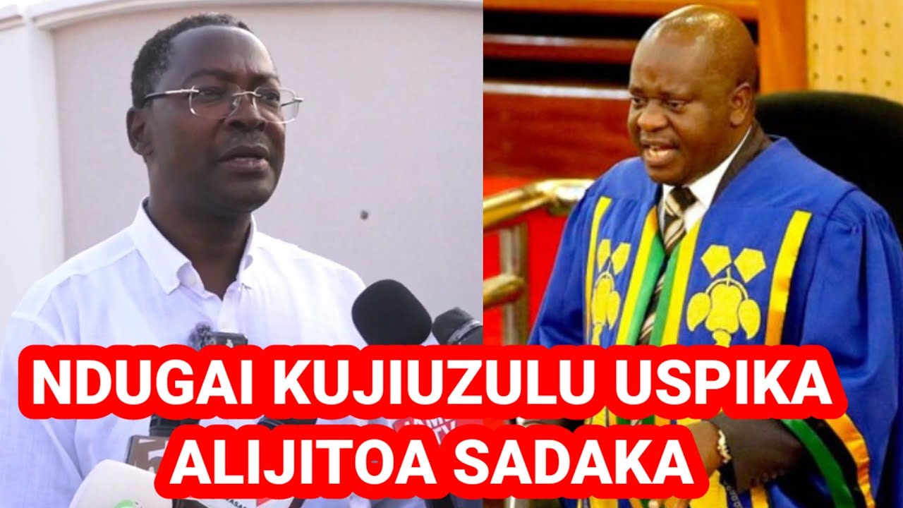 SIMBACHAWENE AFICHUA SIRI NZITO UAMUZI WA NDUGAI KUJIUZULU USPIKA, 