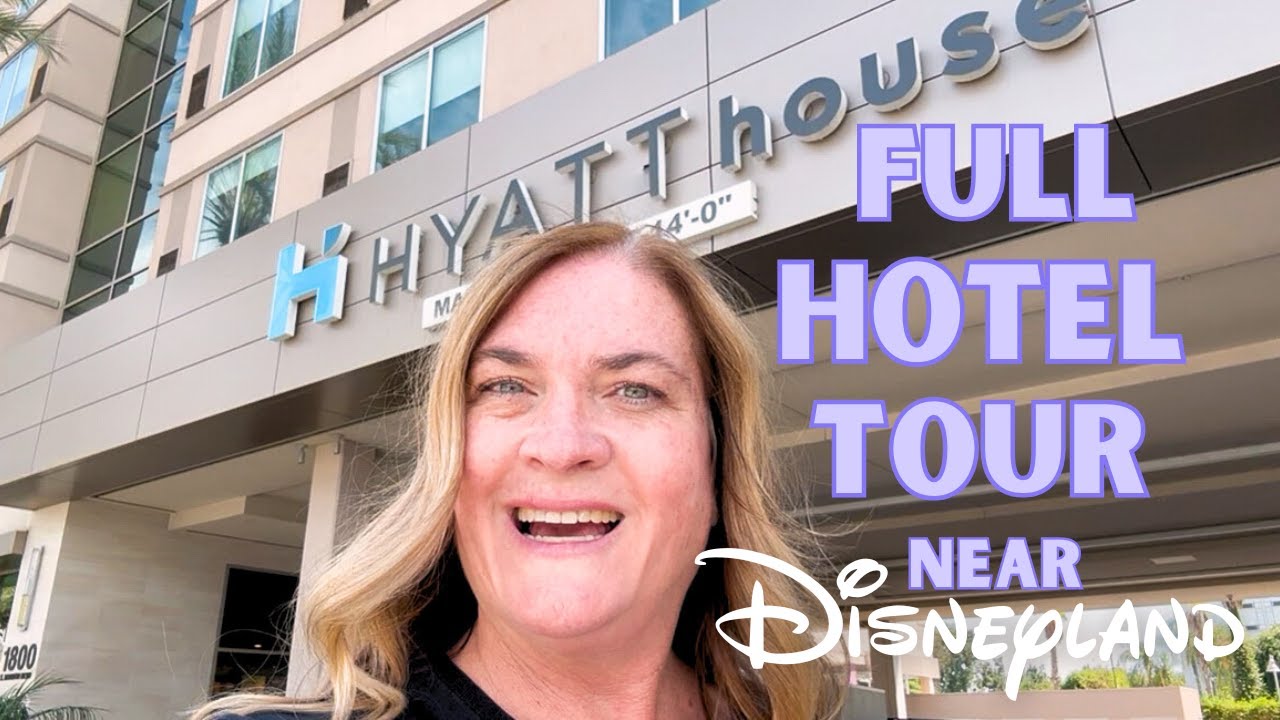 Обзор отеля Hyatt House и полный тур в Анахайме недалеко от Диснейленда