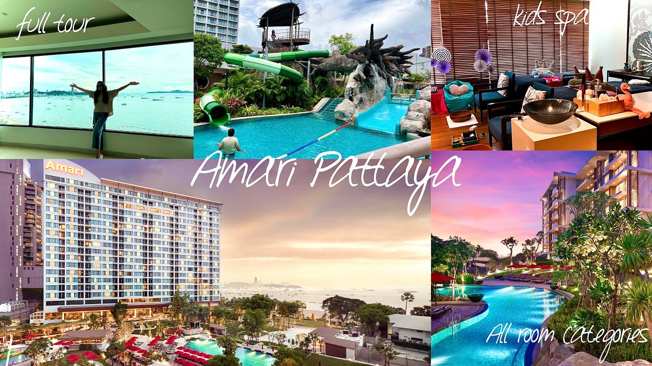Amari Pattaya || 5-Star Beachfront Resort in Pattaya (full detailed tour) 🇹🇭
