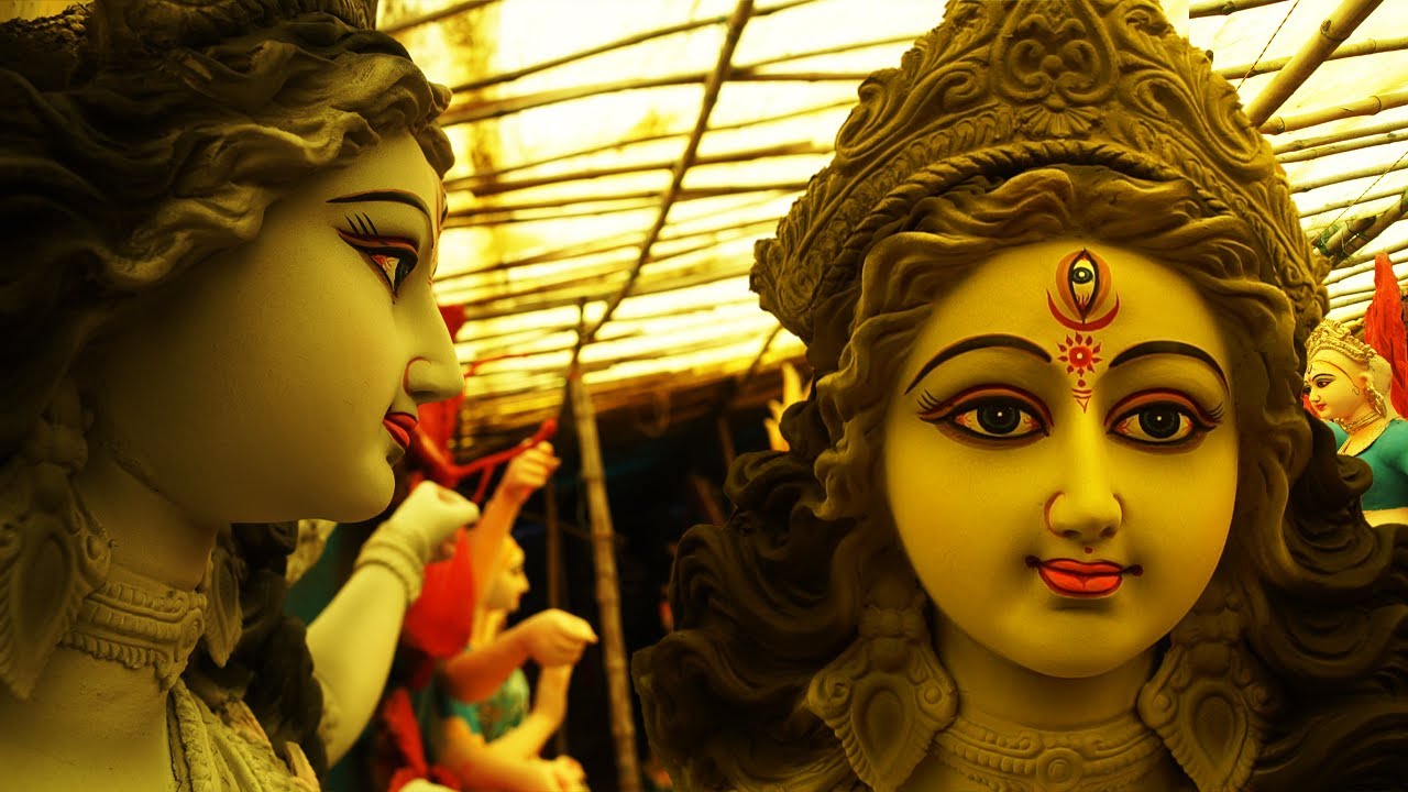 बंगाली पैटर्न दुर्गा माँ🔥BENGALI DURGA MATA | BENGALI PATTERN MURTI | KOLKATA STYLE DURGA MURTI