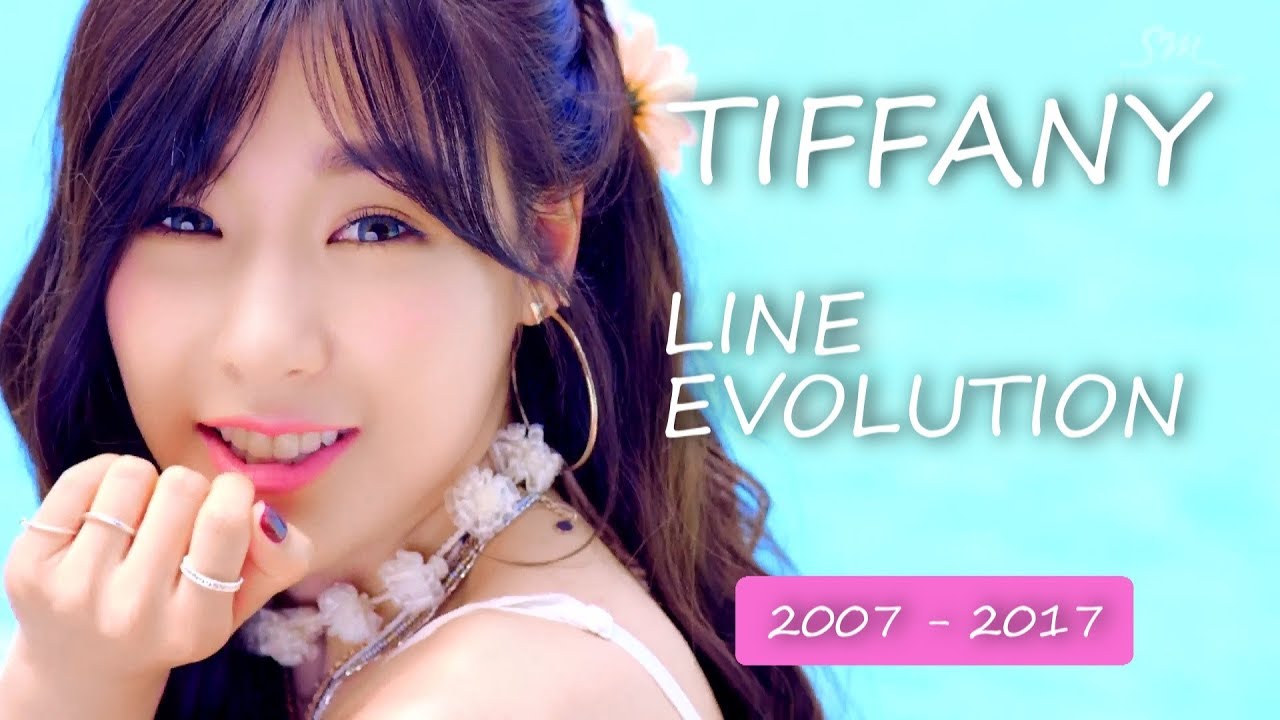 TIFFANY (SNSD) - LINE EVOLUTION [2007-2017]