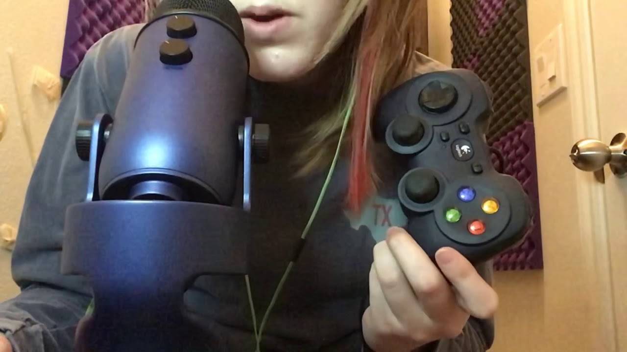 ASMR Blue Yeti - Tapping on Video Game Controllers