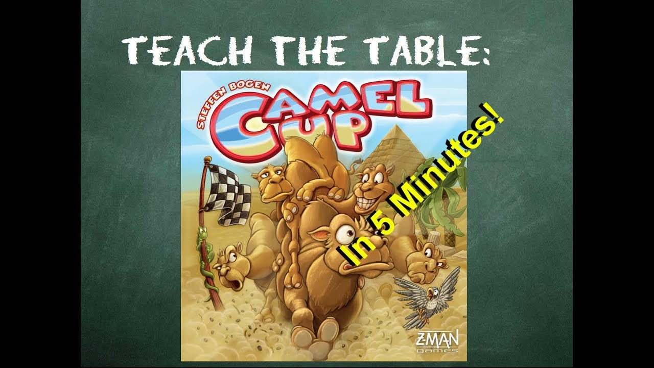 Как сыграть в Camel Up за 5 минут