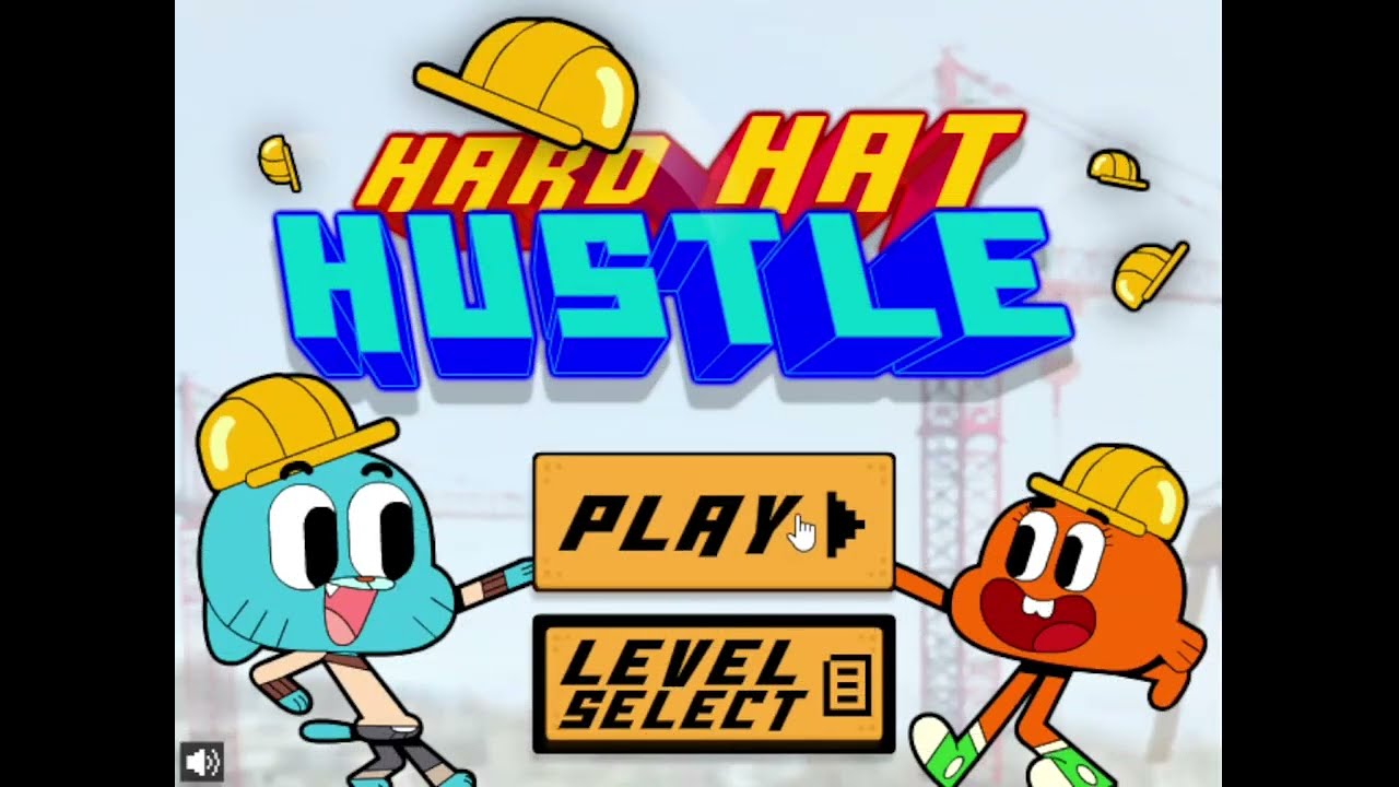 The Amazing World of Gumball - Hard Hat Hustle Full Walkthrough