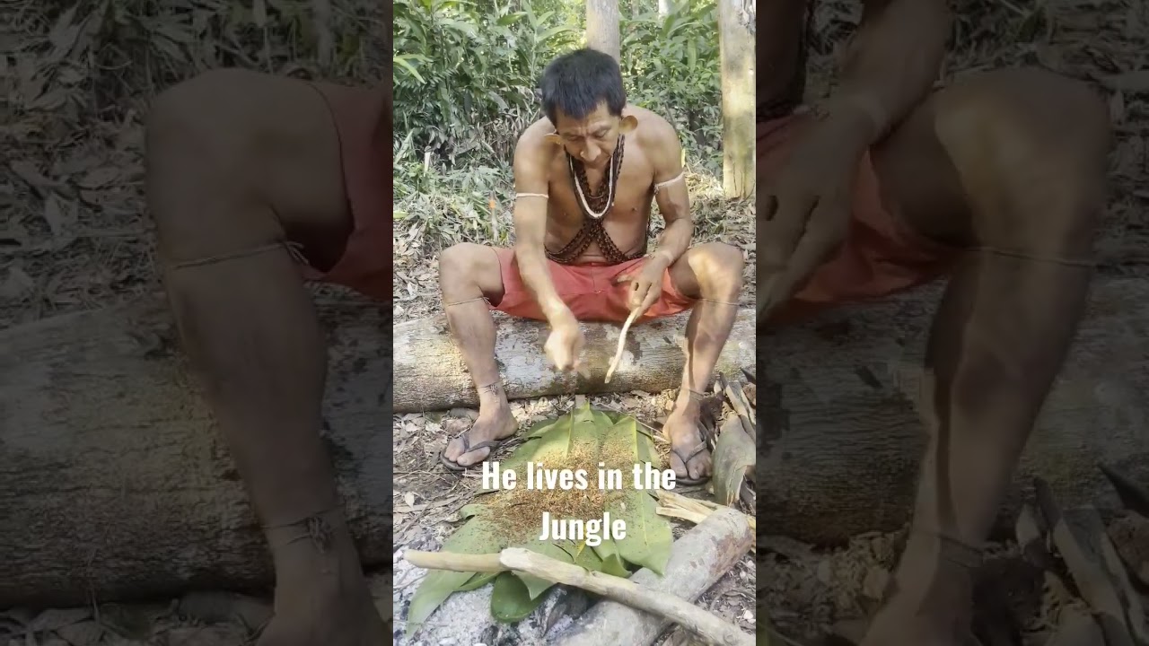 Indigenous people making CURARI