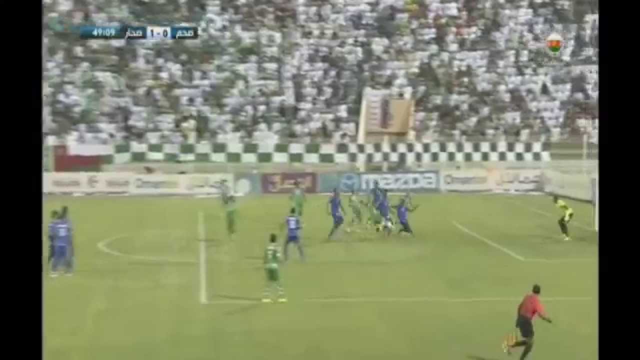 اهداف مباراة دربي الباطنة صحار وصحم ضمن مباريات الجوله 19 من دوري عمانتل للمحترفين 2014/2015