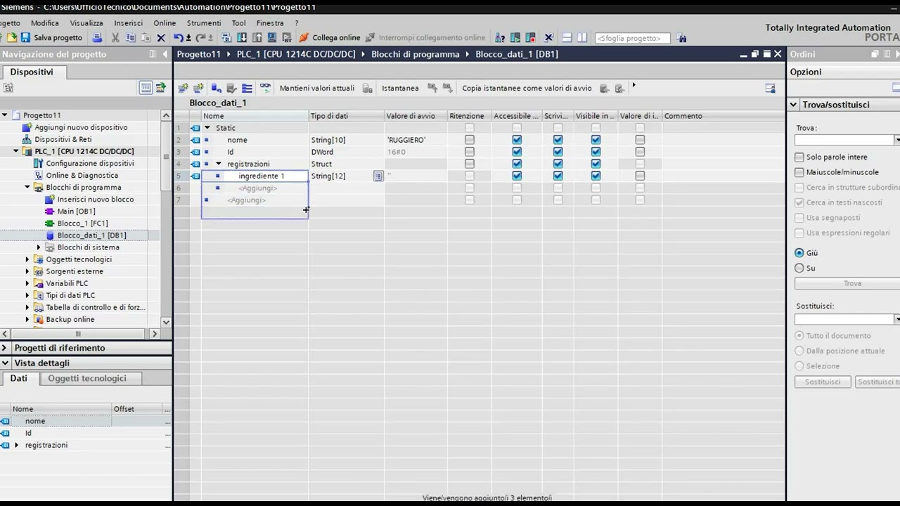 DATALOG TIAPORTAL CON FILE EXCEL