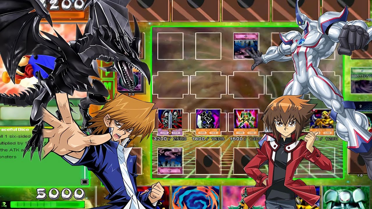 Yu-Gi-Oh GX Power Of Chaos Jaden's Rebirth joey vs jaden
