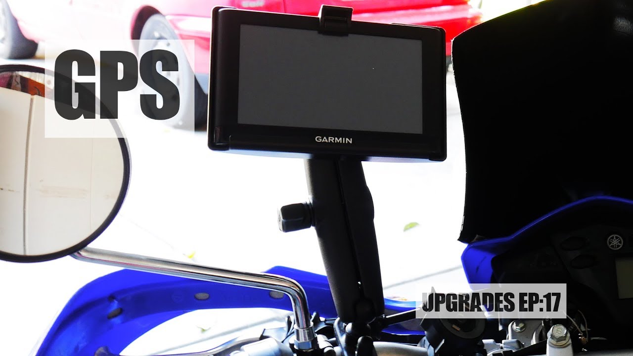 XT250 Upgrades Episode 17: GARMIN GPS RAM MOUNT