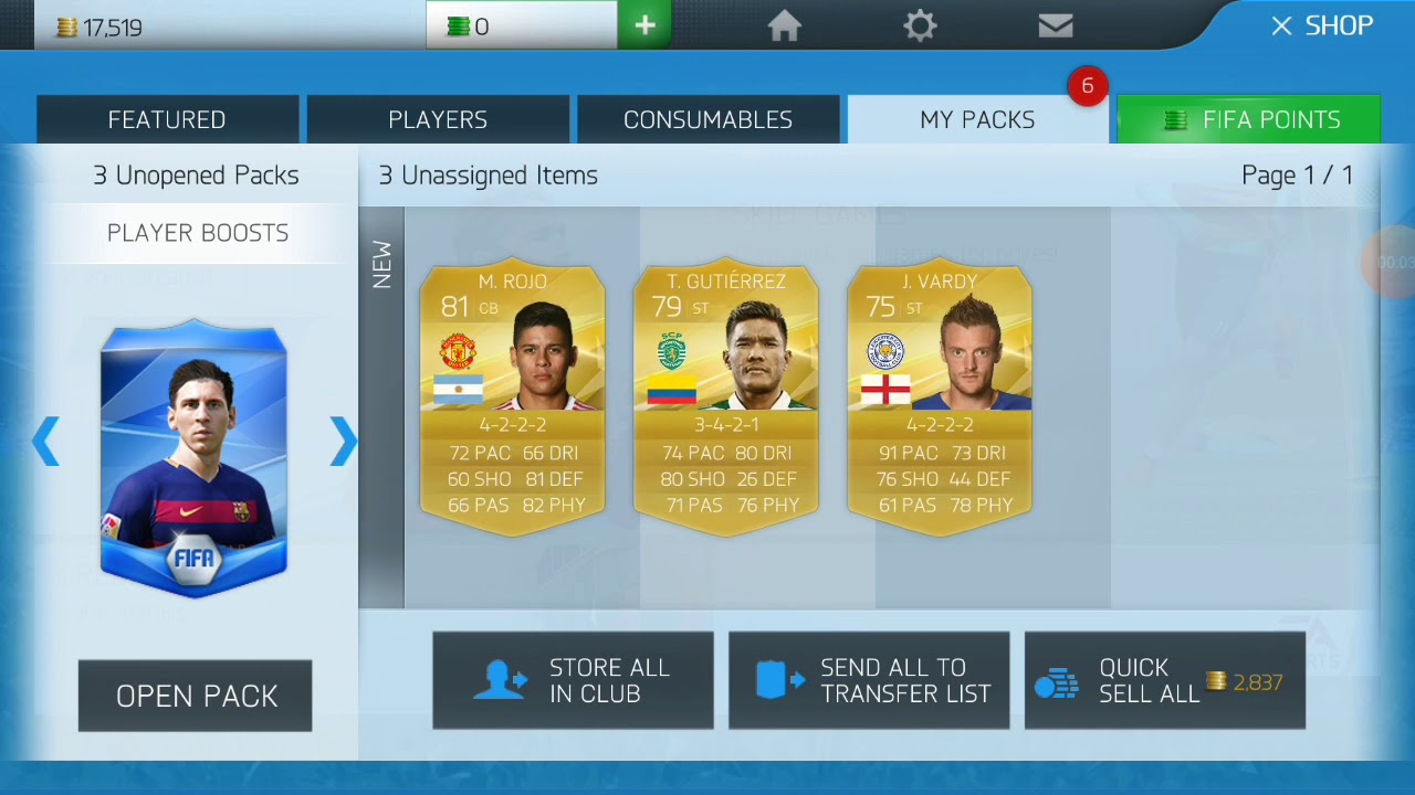 Fifa 16 ut 3gold rare players pack opening.