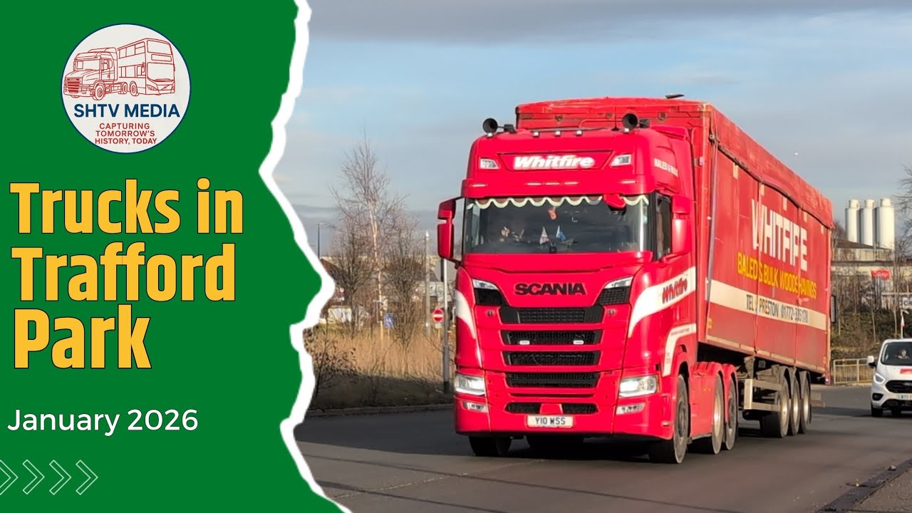Non-stop Truck Spotting at Trafford Park | Manchester | January 2026