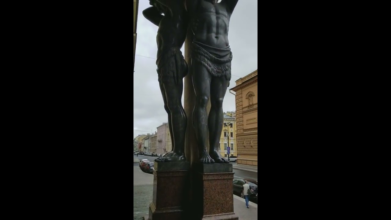 The Atlantes of the Hermitage in St. Petersburg, RUSSIA #6