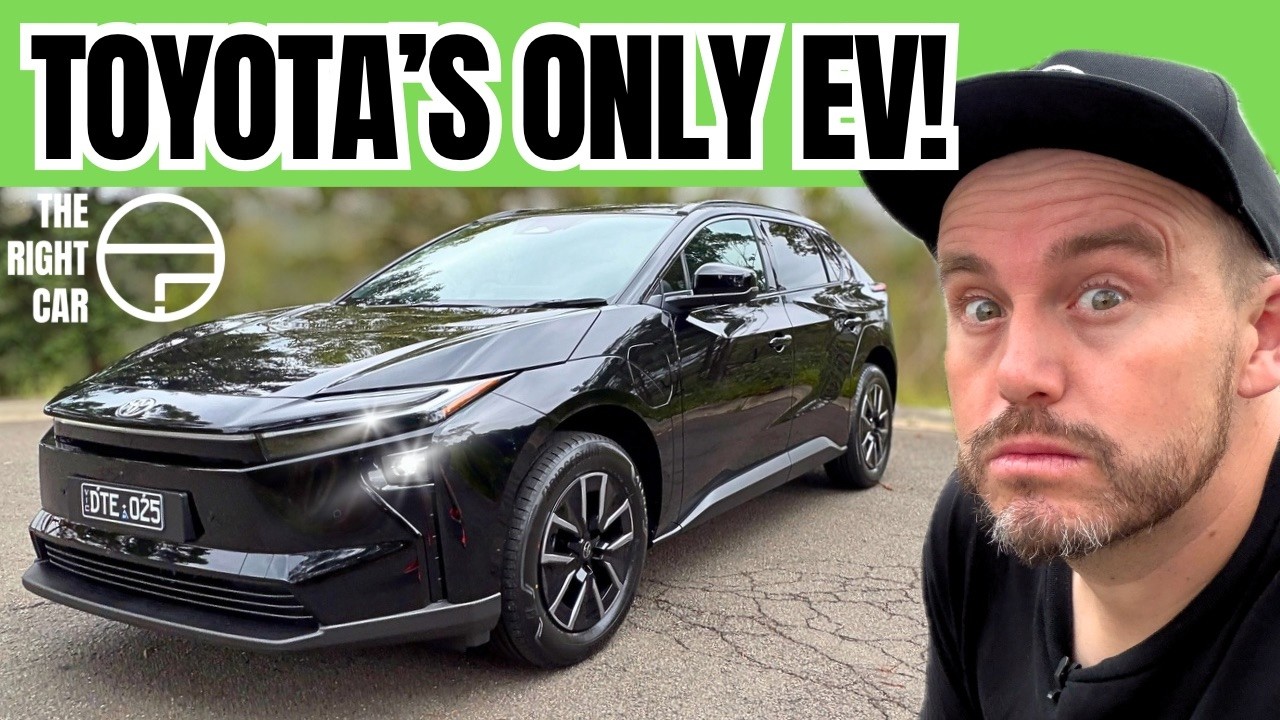 Toyota bZ4X EV review Australia