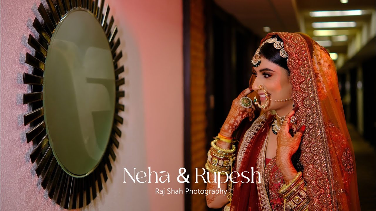 Cinematic Bride Getting Ready / Neha & Rupesh / 2023 / Raj Shah Photography