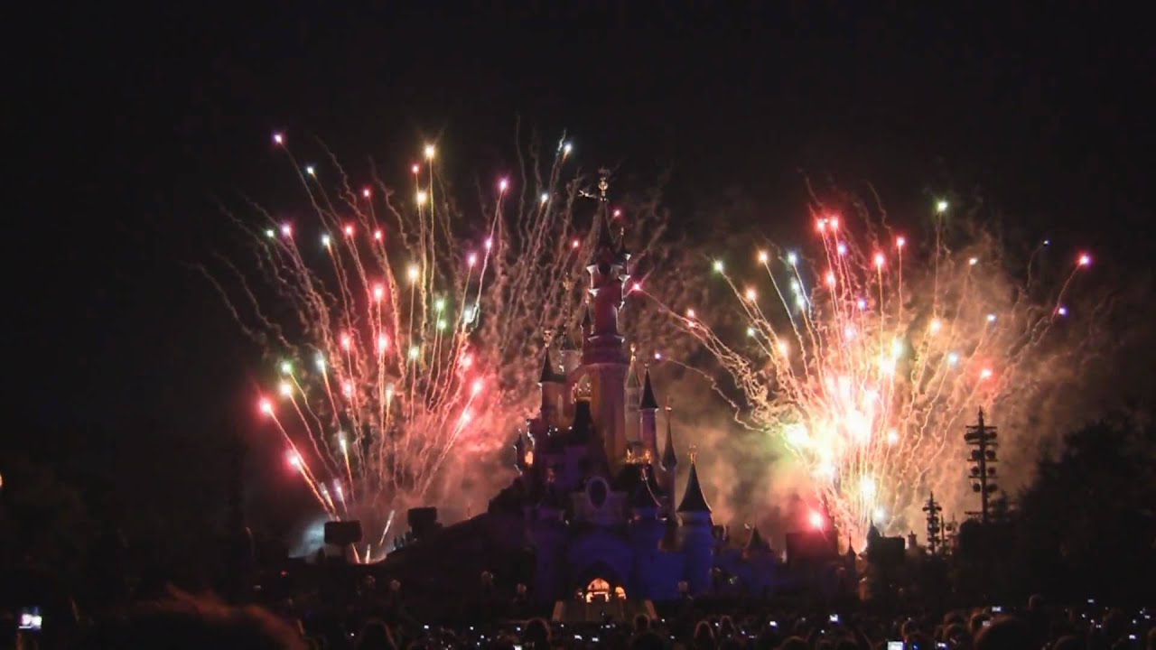 Feu d'artifice du 14 juillet 2010 - Disneyland Resort Paris