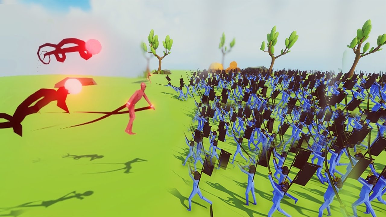 ŞEYTAN VS 1000 ASKER (Savaş Simulator)