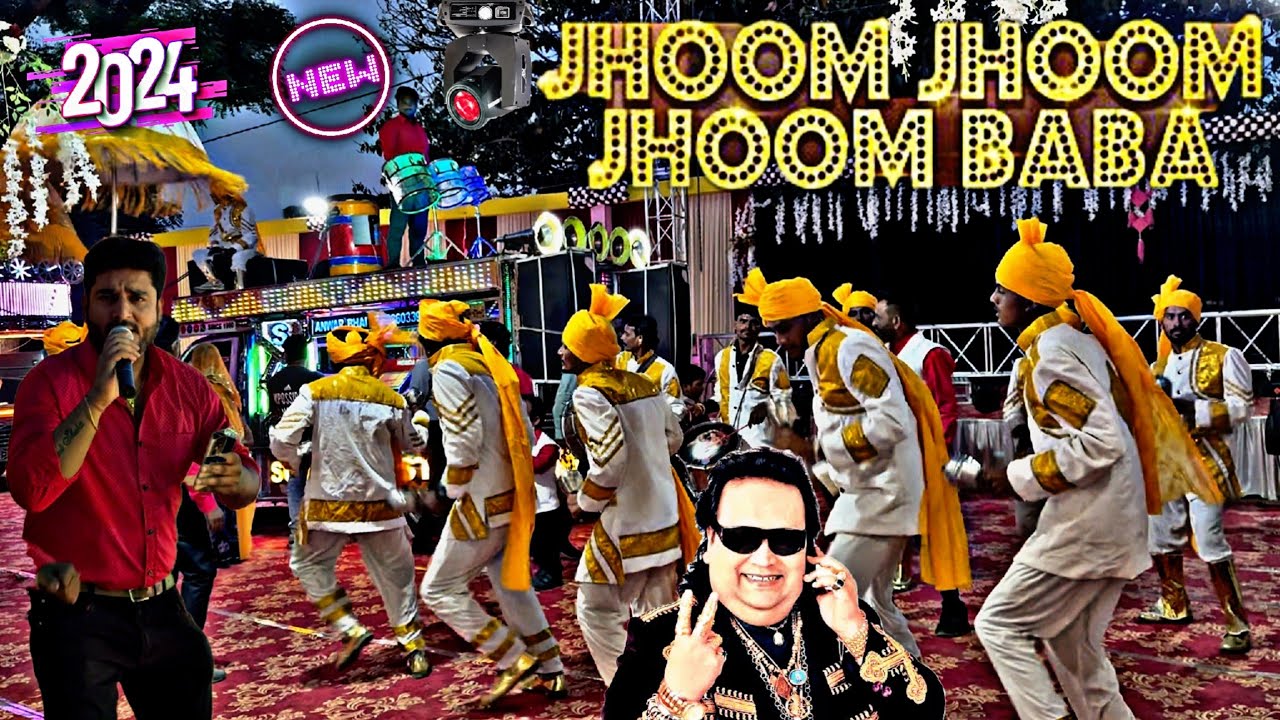 JHOOM JHOOM JHOOM BABA 🥁 DANCE DANCE🕺💃SONAL STAR BAND KHERWARA 2024