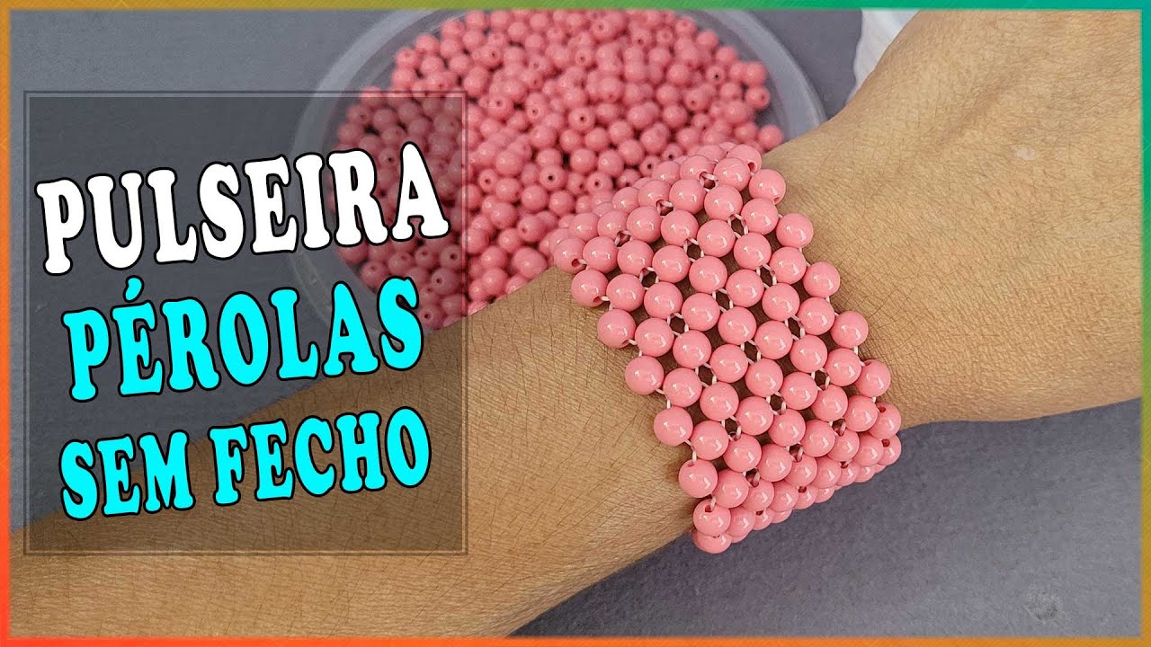 Como fazer pulseira sem fecho na técnica do entrelaçado