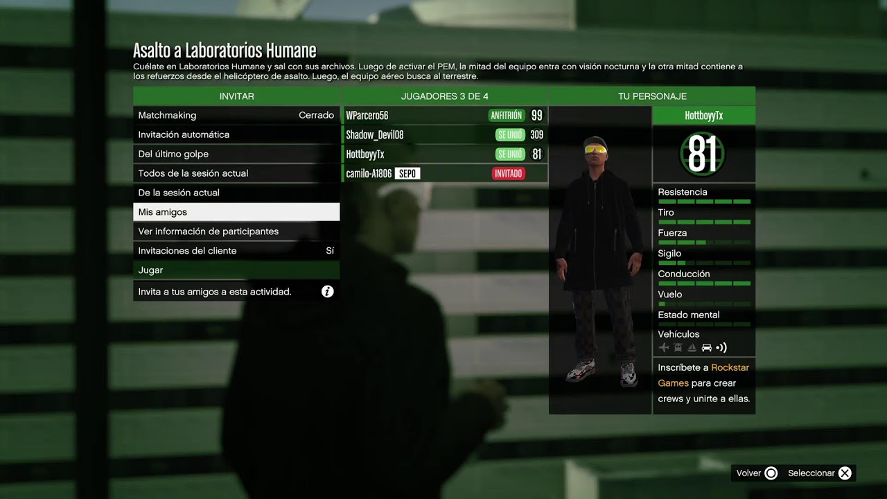 Golpe al laboratorio#GTA ONLINE