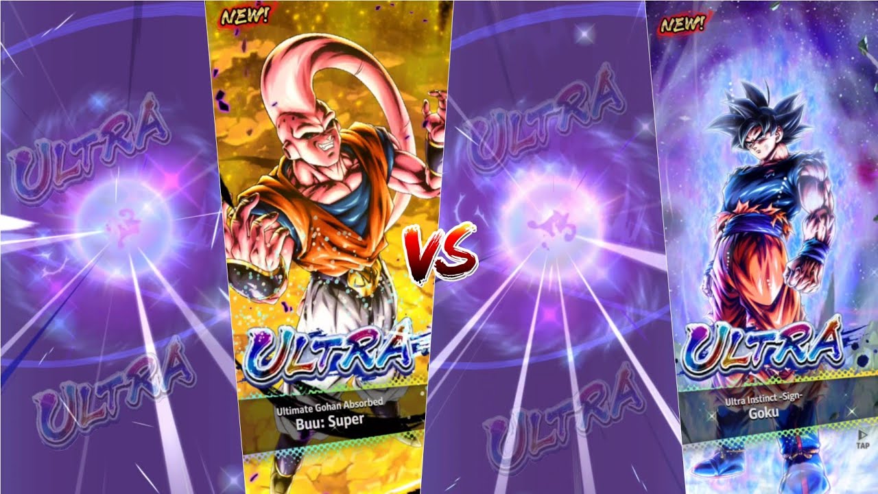Ultra Buuhan Banner Summon Vs Ultra Ui Goku Banner Summon | Summon | Dragon Ball Legends 