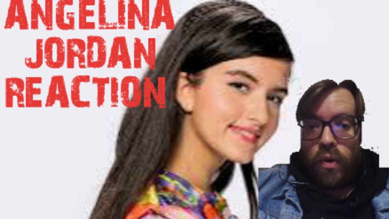 ANGELINA JORDAN  - BACK TO BLACK AMY WHINEHOUSE COVER REACTION