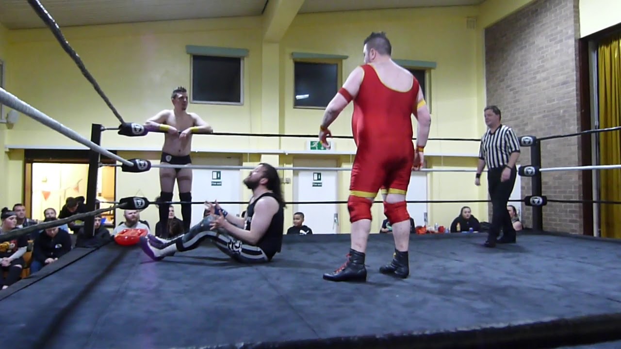 The Wylde Wolves vs Johnny Concrete + Johnny Sterling - House of Pain Wrestling - 22/02/2020