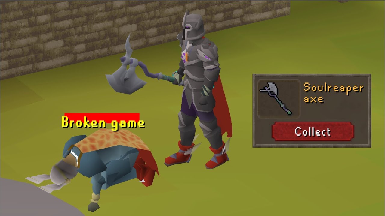 Самое уникальное оружие Runescape