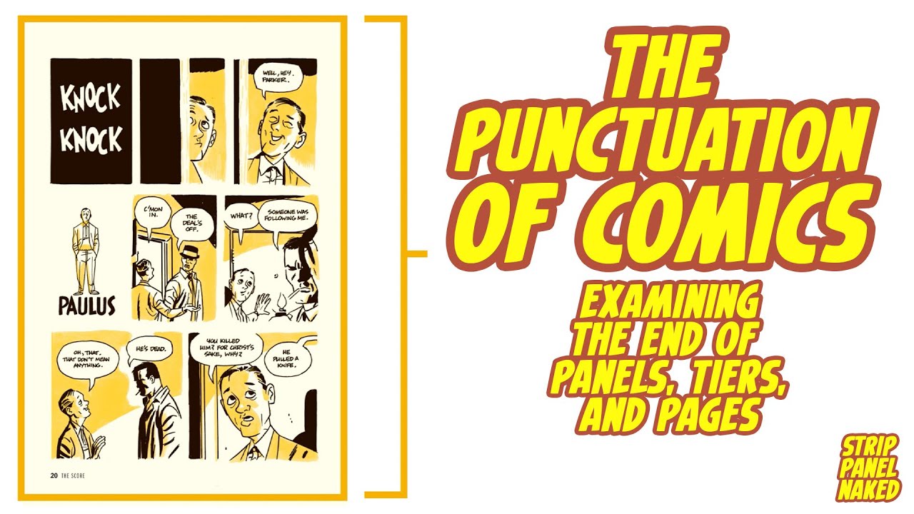 Darwyn Cooke & The Punctuation of Comics | Strip Panel Naked