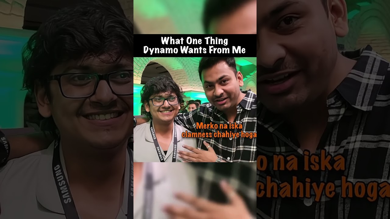 Dynamo Want This 1 Thing From Me😁 #shorts