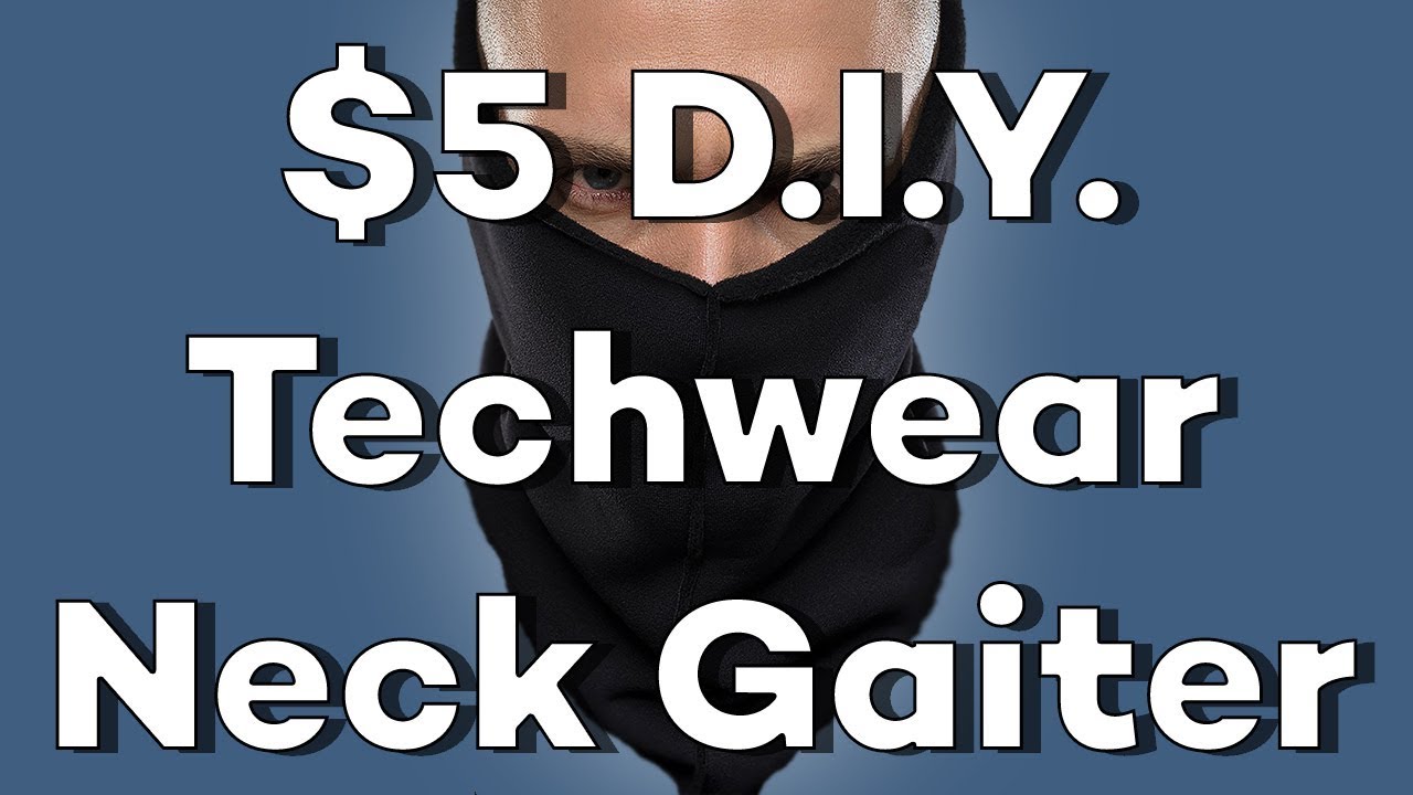 How To Sew a Neck Gaiter