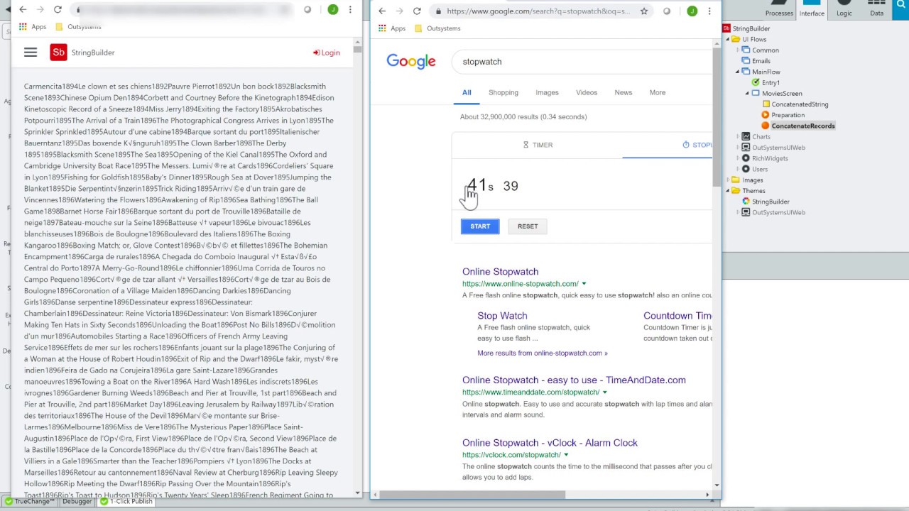 Working with long strings in OutSystems