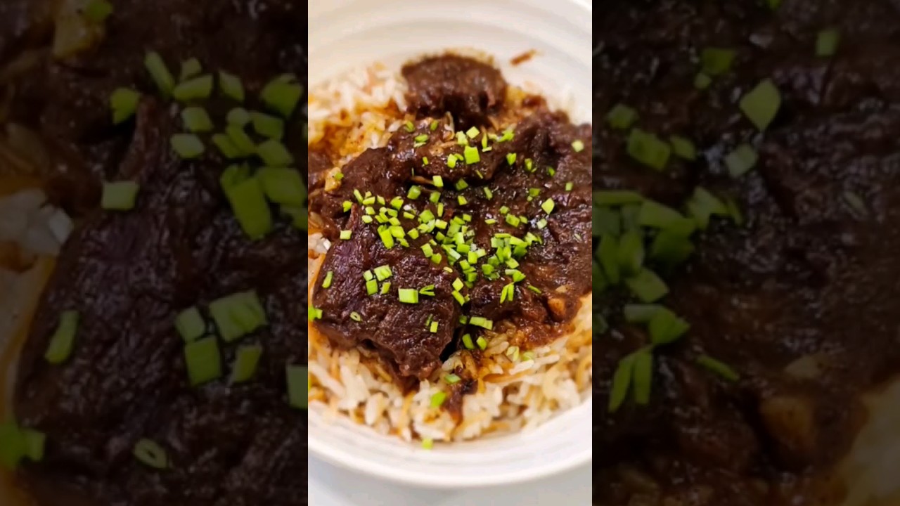 #homesick #nostalgia #Egyptiancuisine #comfortfood #braisedbeef #traditionaldish #foodmemories
