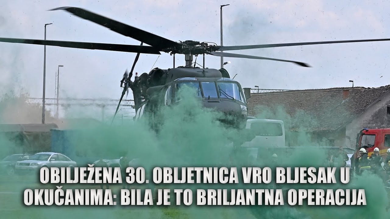 Obilježena 30. obljetnica VRO Bljesak u Okučanima: Bila je to briljantna operacija