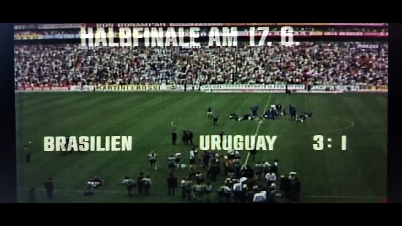 ARD WM 1970 - Ergebnisanzeige durch Gongschlag (17.06.1970)