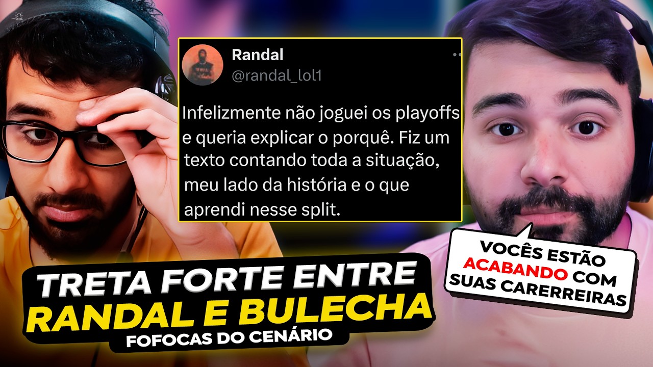 🚨 MINERVA E ABSOLUT ENTRARAM EM CALL COM O RANDAL E BULECHA PRA ENTENDER A TRETA DO POST DO TWITTER