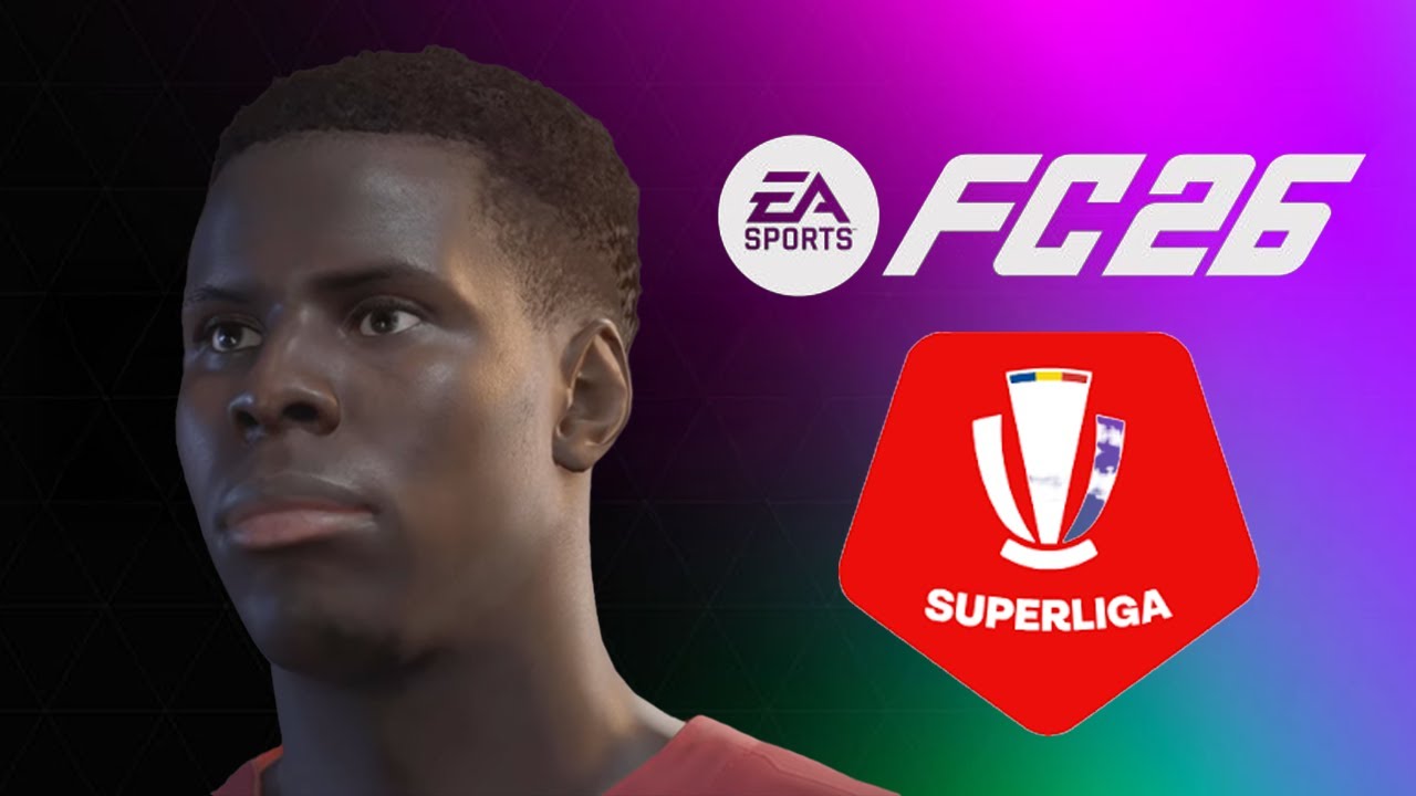 ROMANIA LIGA I / SUPERLIGA - EAFC 26 - ALL FACES AND RATINGS