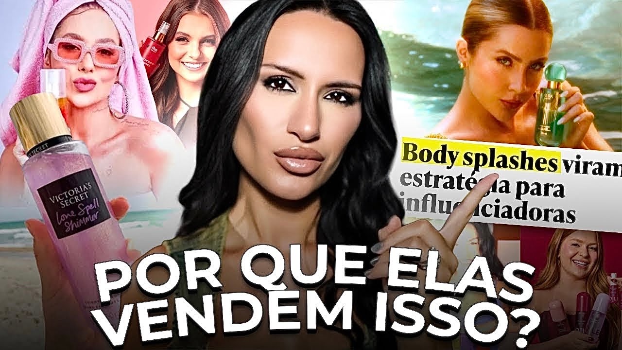 A FEBRE DO BODY SPLASH SAIU DO CONTROLE !!! POR QUE TODAS AS INFLUENCIADORAS LAN&Ccedil;AM O MESMO CHEIRO?