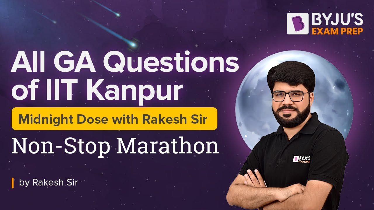 General Aptitude Questions of IIT Kanpur | Non Stop Marathon | General Aptitude for GATE 2023