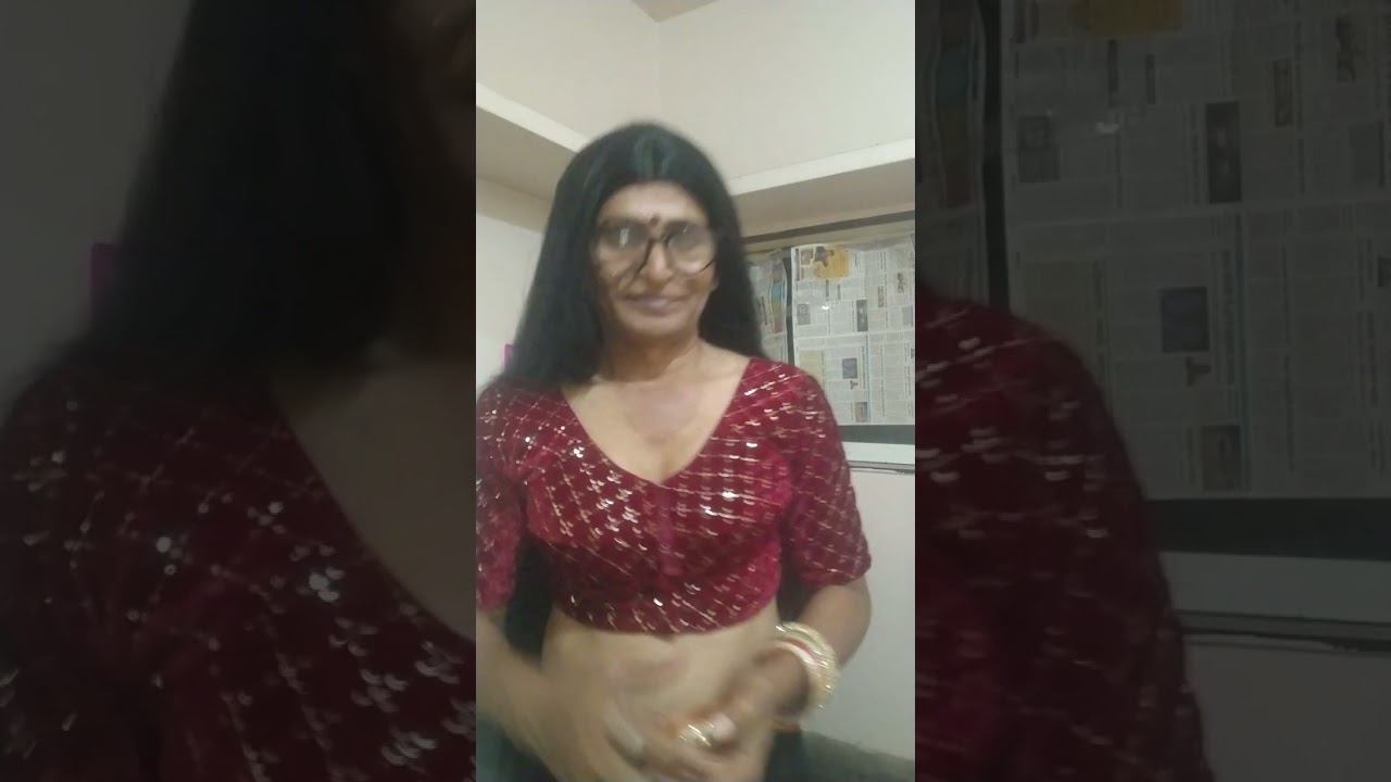Man to women transformation 🥻💄 cross dresser| malecross #sareefashion 