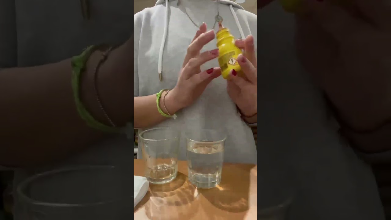 Reacción del yodo con agua oxigenada y amoniaco