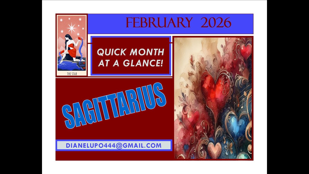 February  Readings-2026! SAGITTARIUS!