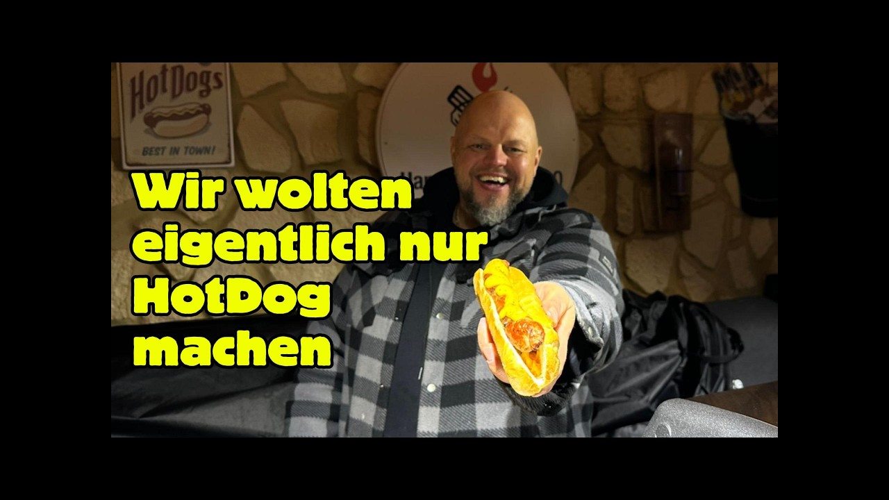 Eigentlich wollten wir nur Hotdogs machen… 🌭🔥 Roadtrip-Grilltest eskaliert