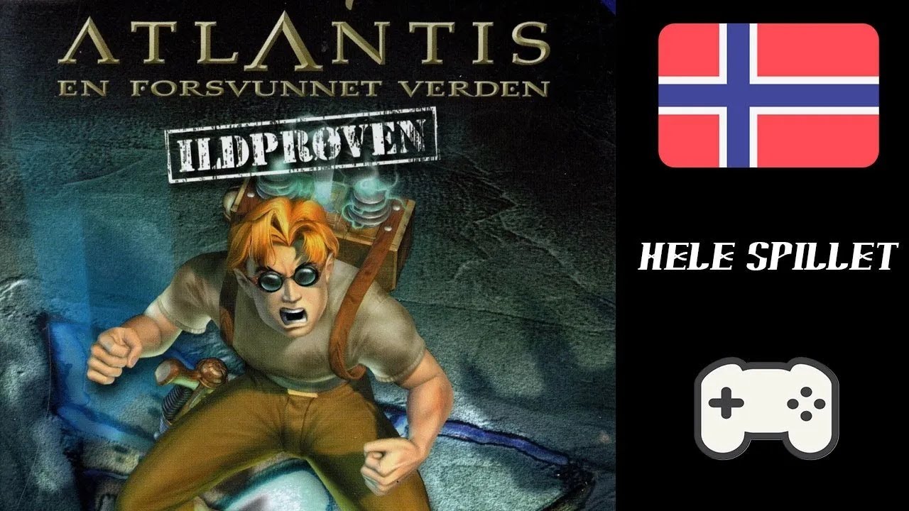 [HD] Disneys Atlantis: Ildprøven (2001) - PC - Norsk tale