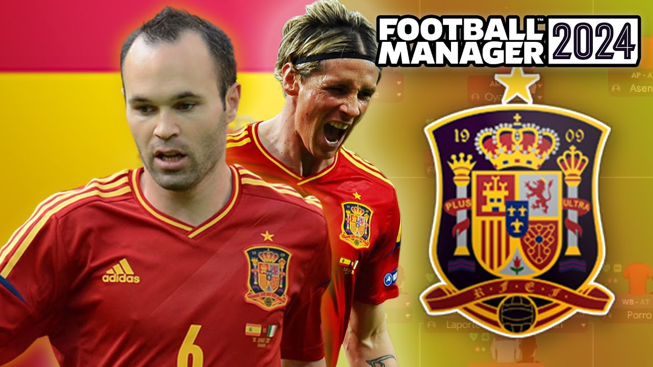 I recreated Spain's TROPHY WINNING Tactics on FM24