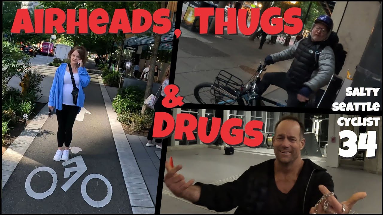 Salty Seattle Cyclist #34 🤬💥